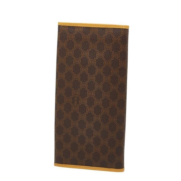 Celine Macadam Brown PVC Leather Women's Celine - Picture 2 of 8